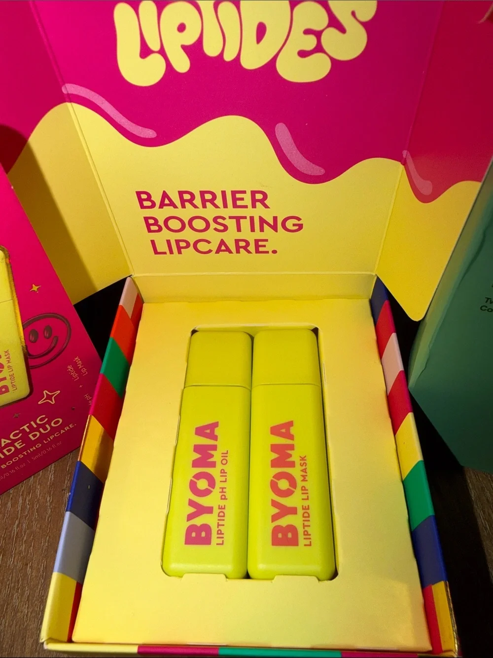 BYOMA LipTides Barrier Boosting Lipcare Duo with Eye Elegance Gift Set, RV:$28